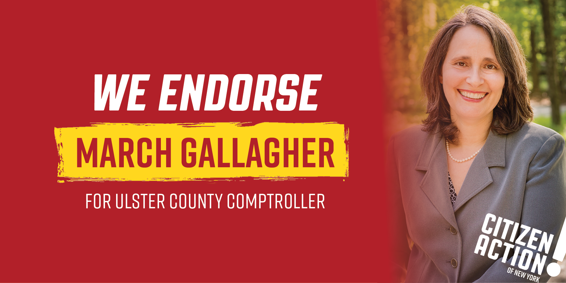 Citizen Action – March Gallagher Endorsement