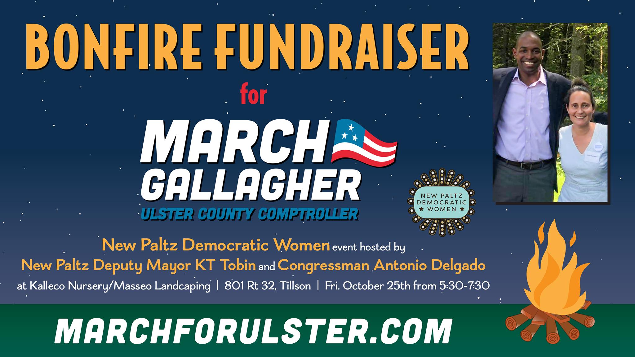 Bonfire Fundraiser for March Gallagher