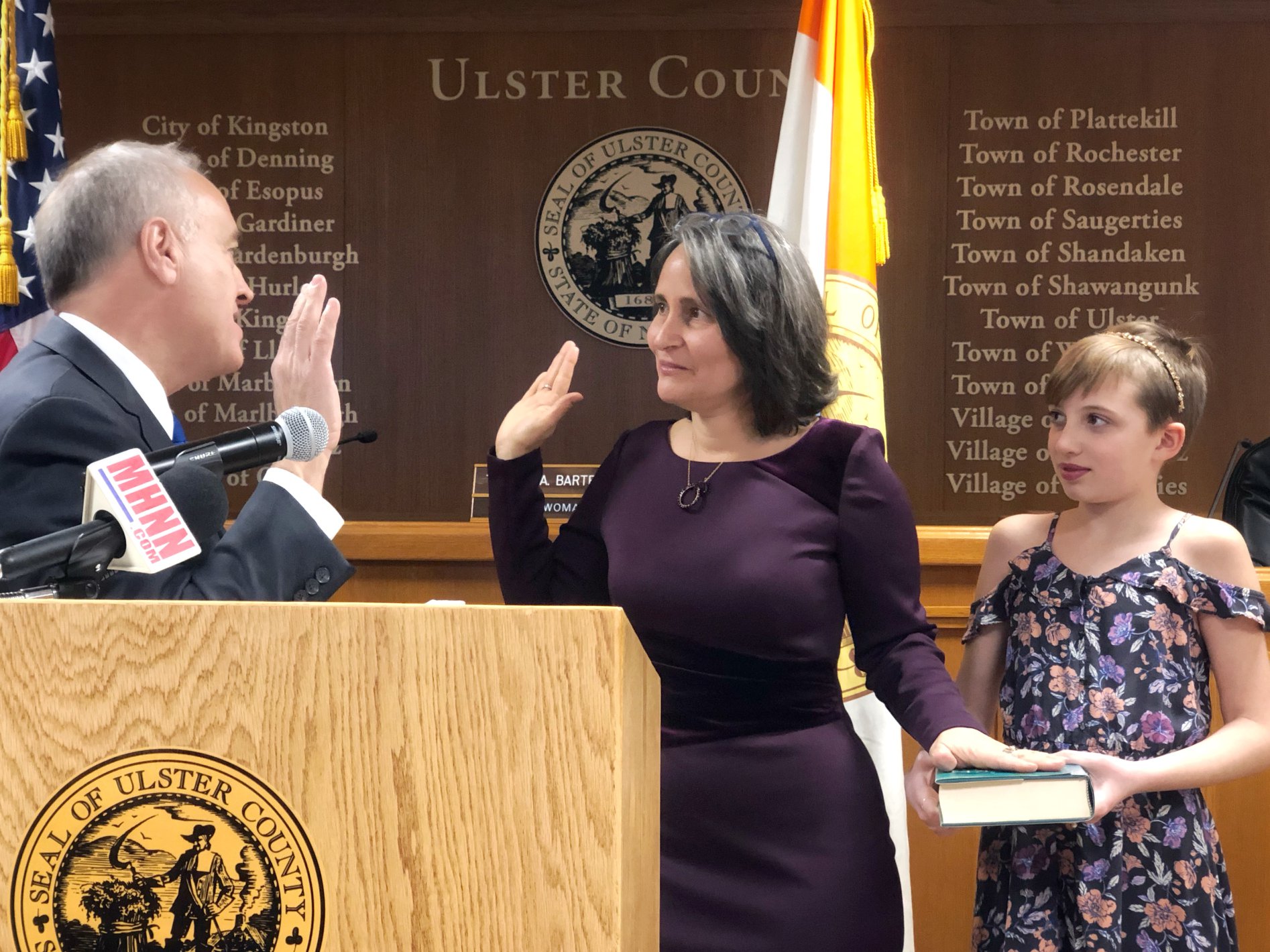 State Comptroller DiNapoli swearing in